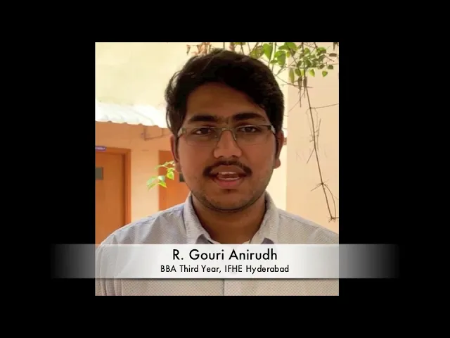 Mr. R. Gouri Anirudh