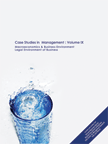 Case Study Volumes | Case Volume in Case Studies in Management Volume IX